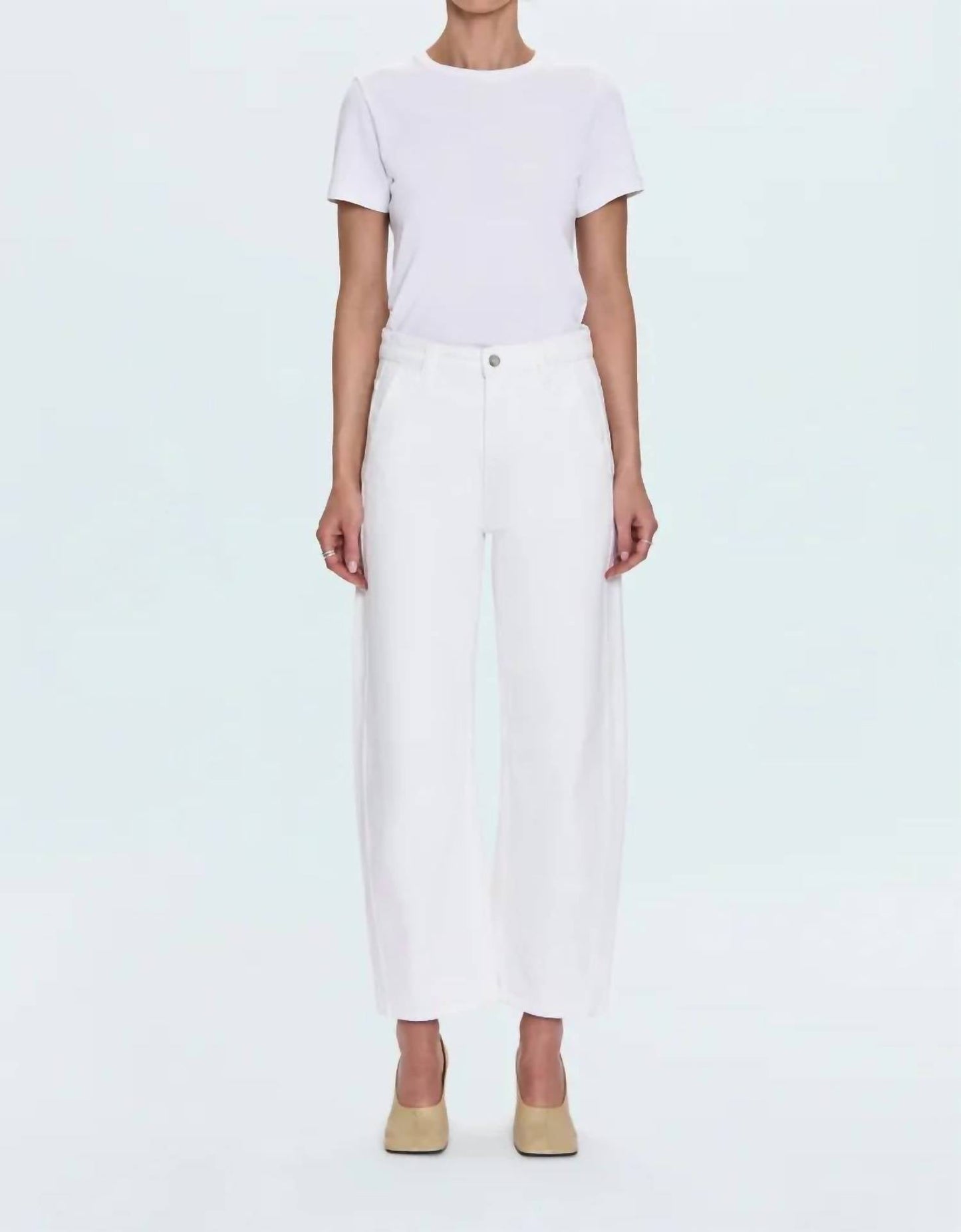 Pistola - Beau Bowed Straight Jeans