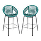 Ferrara Outdoor Patio Barstool (Set of 2)