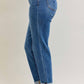 Judy Blue - Mid Rise Classic Cuff Boyfriend Jean
