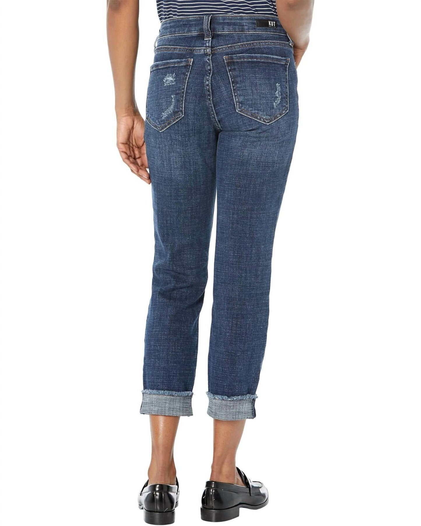 Kut From The Kloth - AMY CROP STRAIGHT LEG JEANS