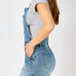 Judy Blue - Women's Raw Hem Overall Skirt