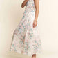 J.Nna - Hello Dear Eyelet Midi Dress