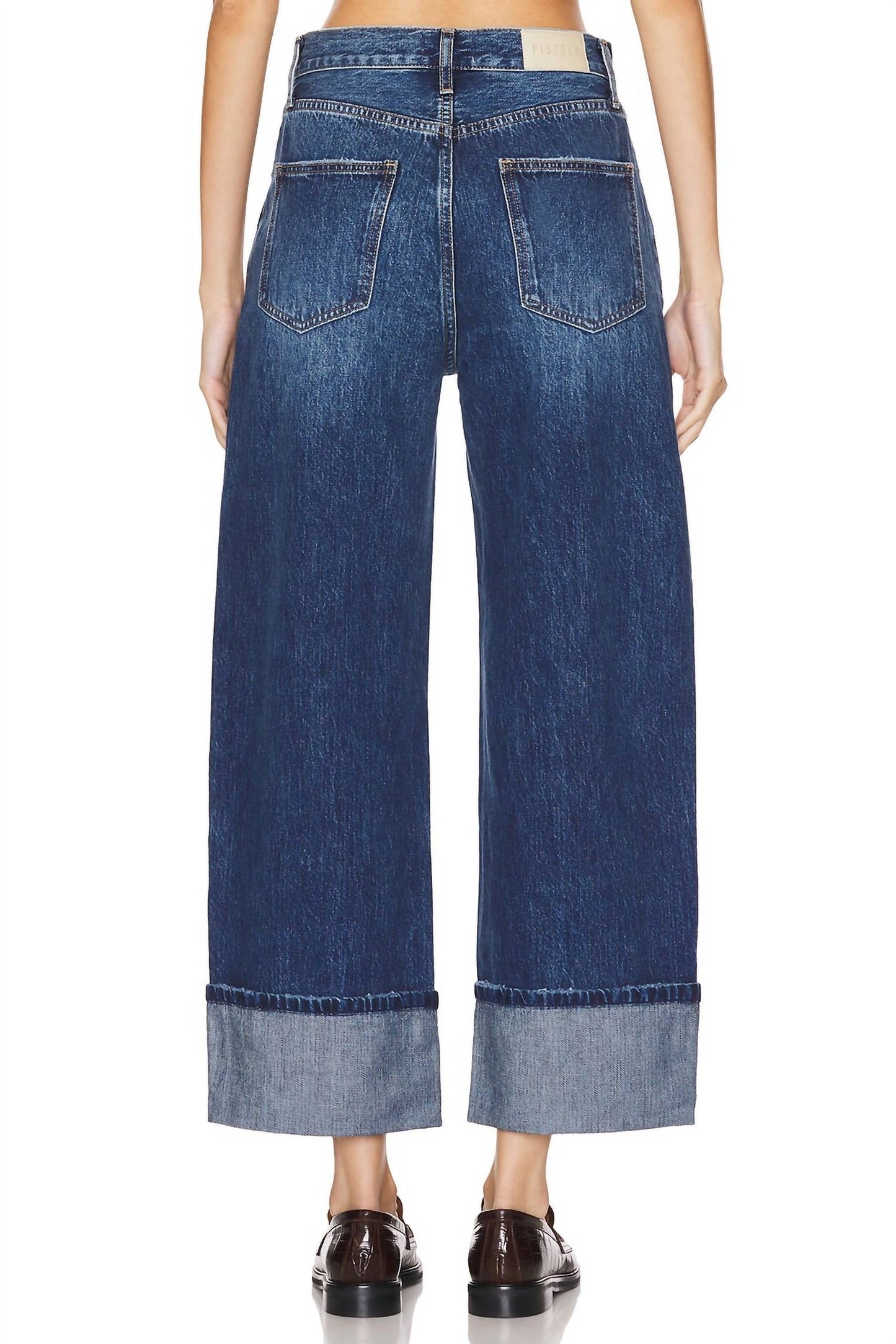 Pistola - Ryder High Rise Cuffed Straight