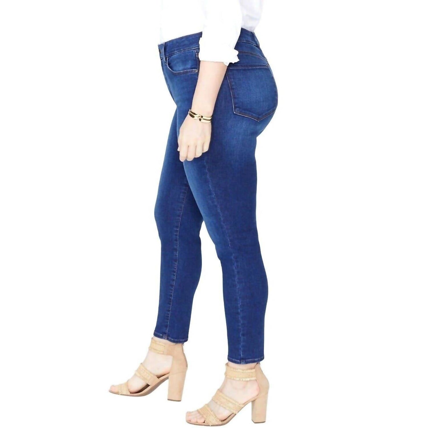 Nydj - अमी लिफ्ट x टक स्किनी जींस