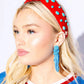Hello Edie - Fiesta Beaded Tassel Earring