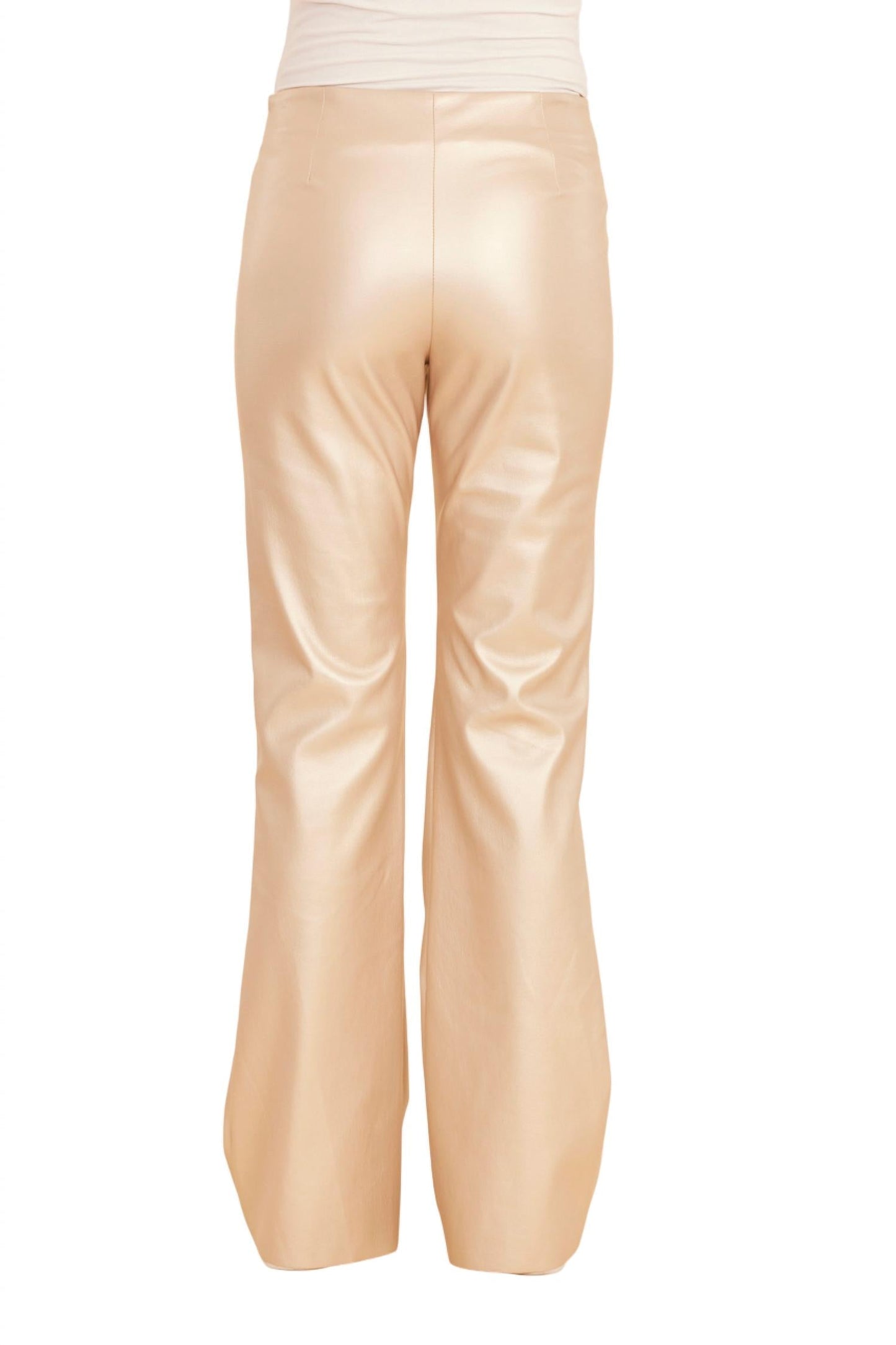 Dolce Cabo - Faux Leather Flare Pants