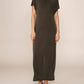 Grace & Mila - पीछे से वी-नेक वाली पीस मैक्सी ड्रेस