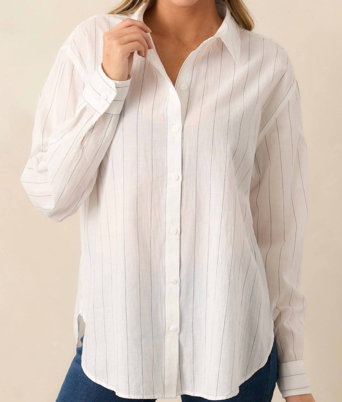 Z Supply - Seaport Striped Button Up Shirt