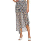 Veronica Beard - Lucien Silk Floral Midi Skirt
