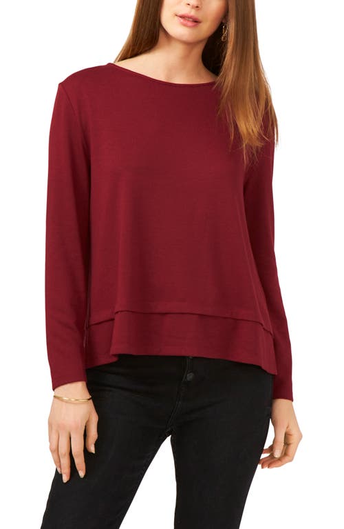 1.State Womens Cozy Tie Back Blouse
