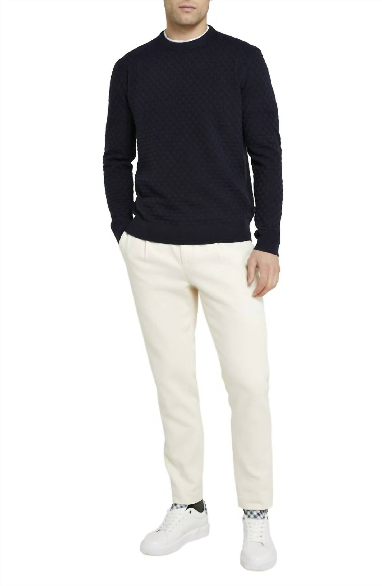 Ted Baker - Lentic Raglan Sleeve Pullover Sweater