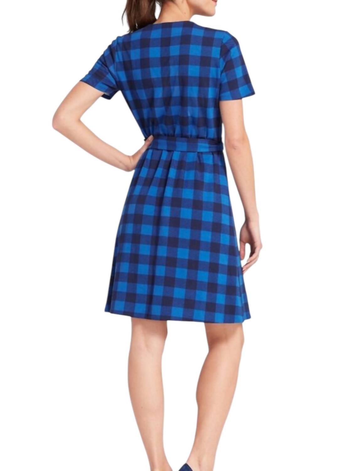 Draper James - Buffalo Plaid Wrap Dress