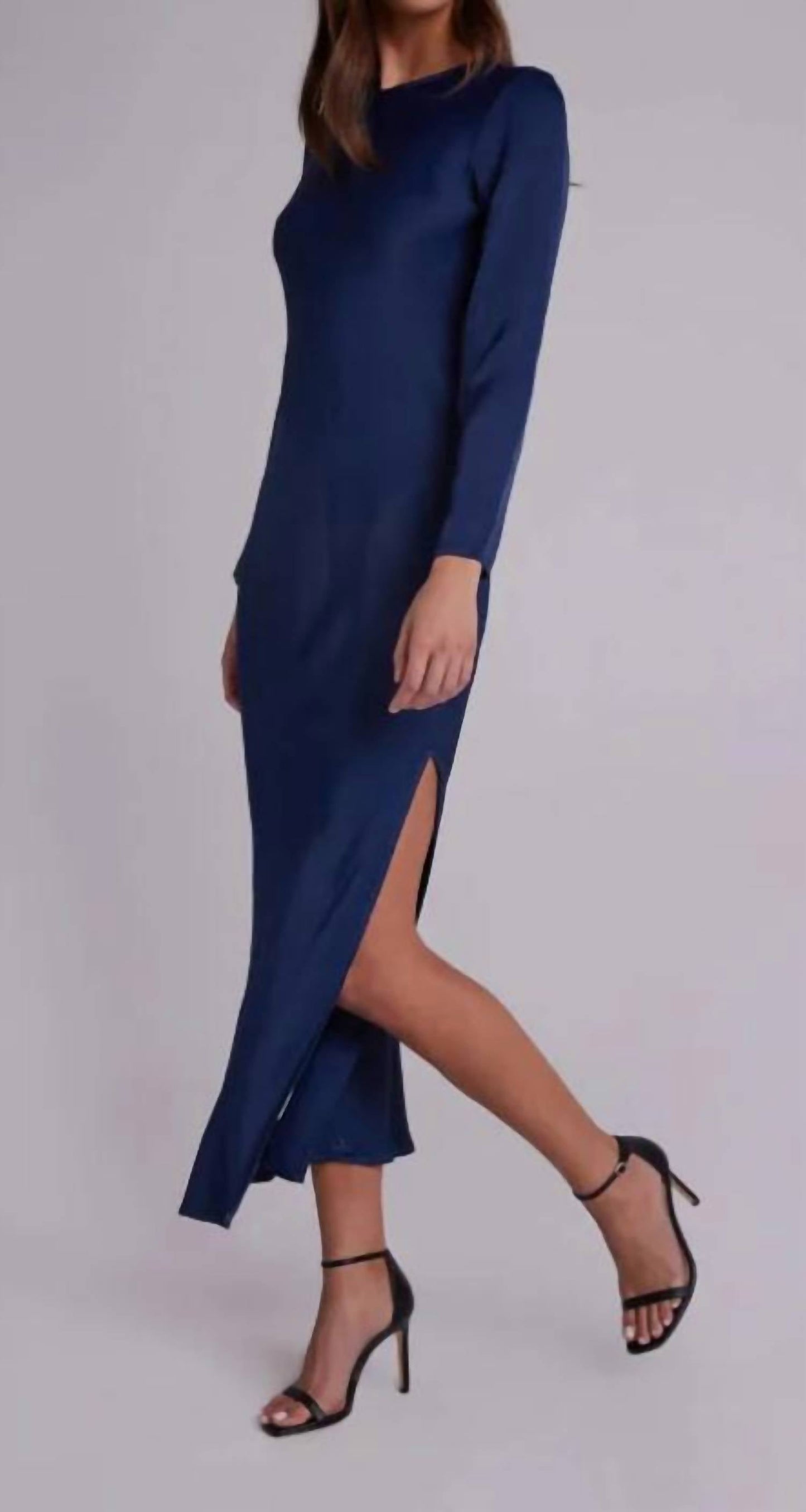 Bella Dahl - Bias Long Sleeve Slip Dress