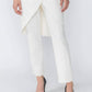 Ic Collection - Women's Waist Elastic Slim Fit Pants