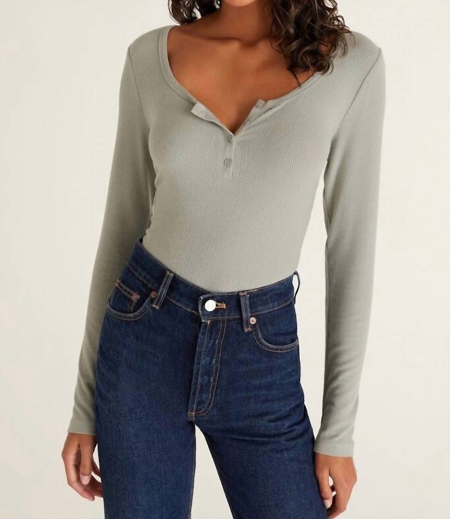 Z Supply - Cait Rib Henley Top
