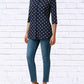 Calypso - Polka Dot Blouse Top