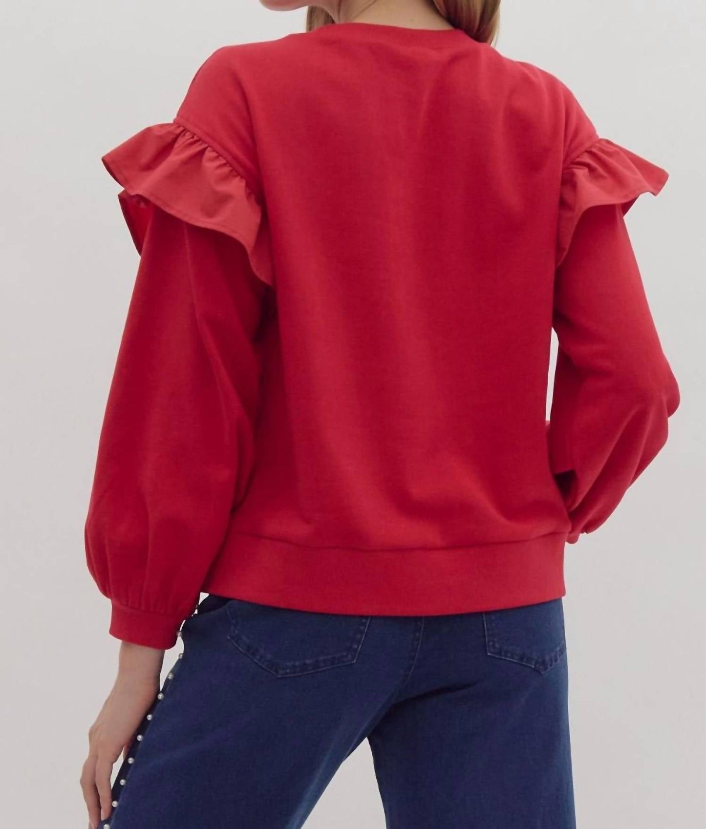 Entro - Ella Bow Knit Top