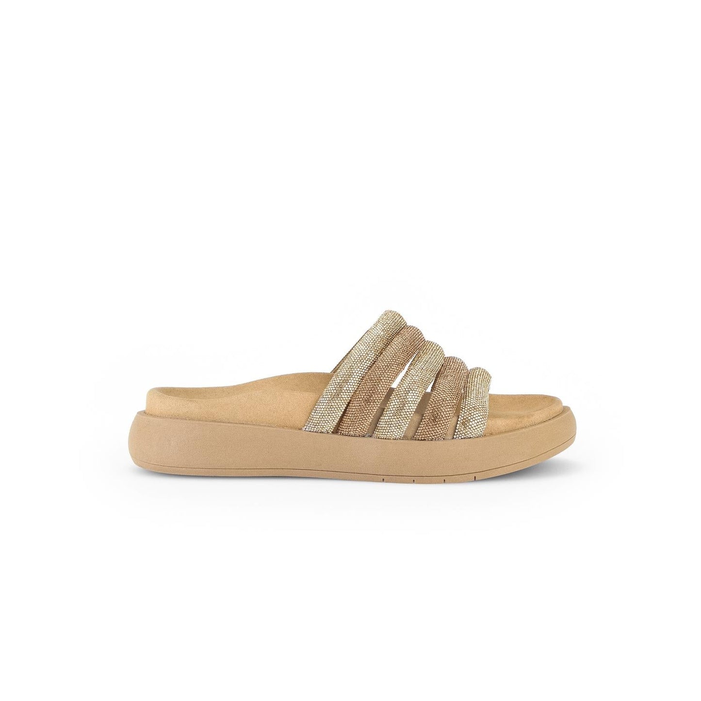 Gabor - Women's Abbott Metallic Slide