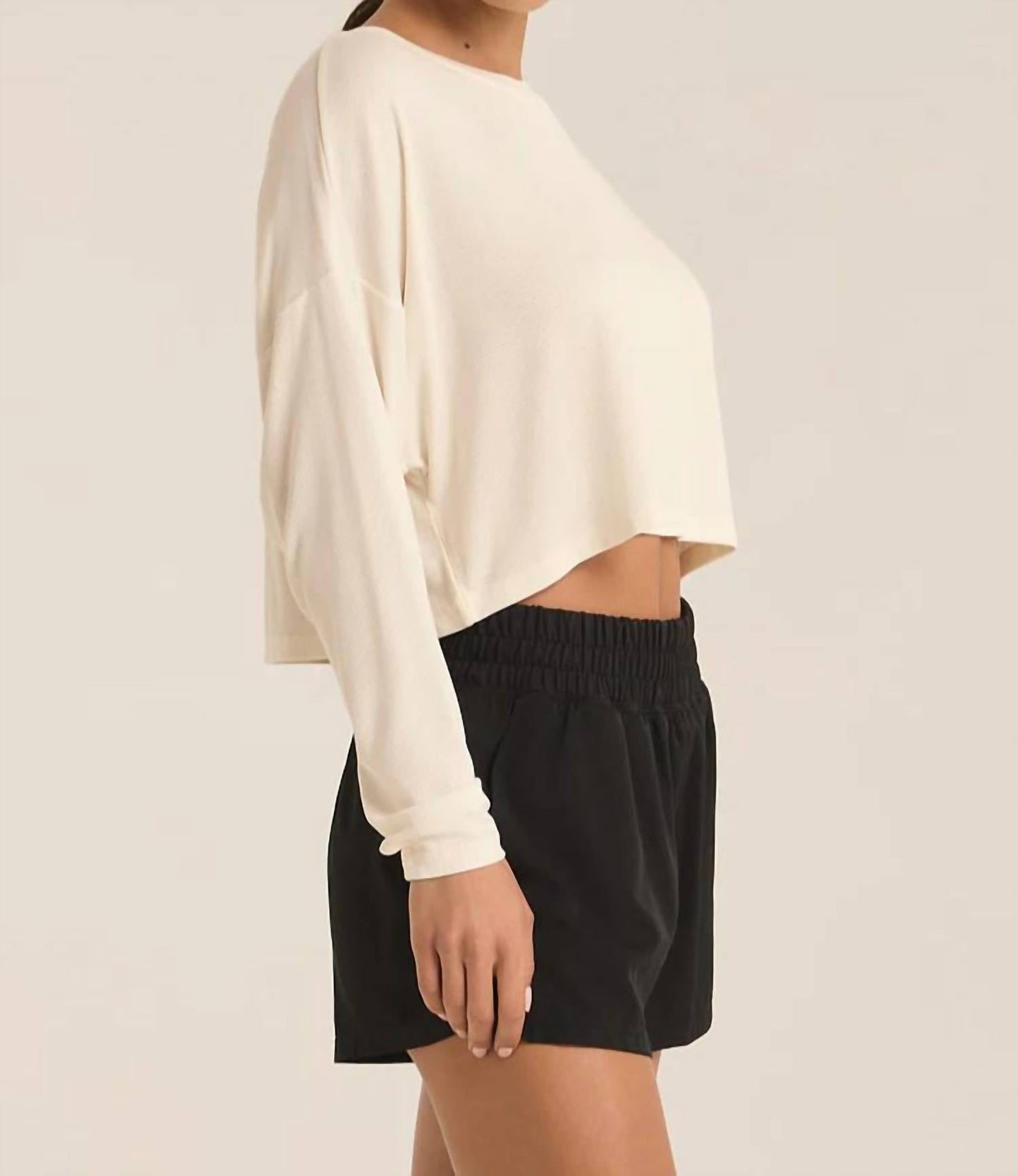 Z Supply - Layer On Rib Long Sleeve Top