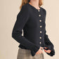 &Merci - Coquette Ribbed Cardigan