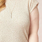 Entro - Leopard Tonal Top