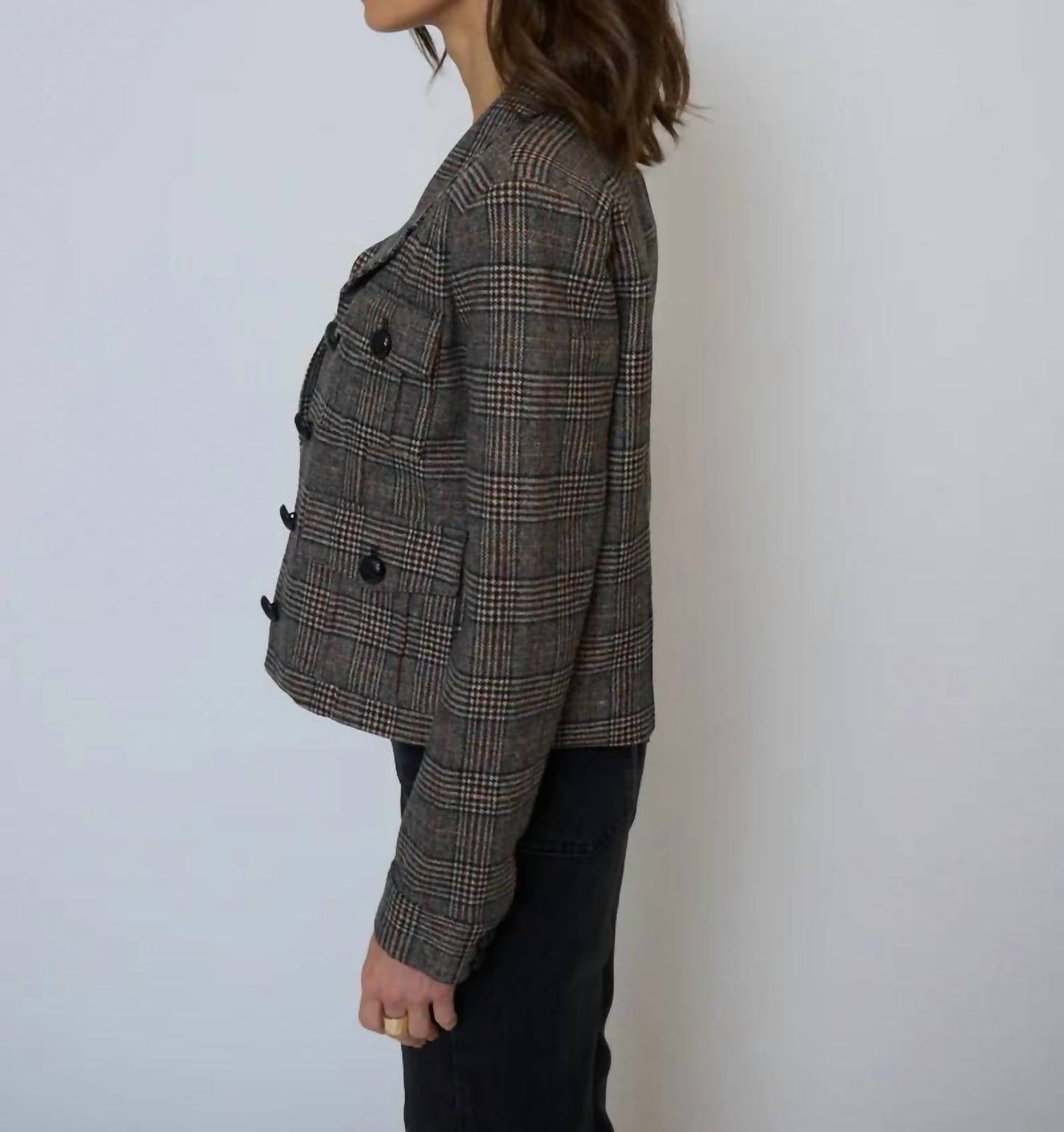 Central Park West - EDEN PLAID JACKET