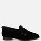 Rag Company - Women's Allie Fur Trim Suede Loafers
