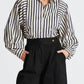 Bishop + Young - Aly Dolman Striped Sleeve Top