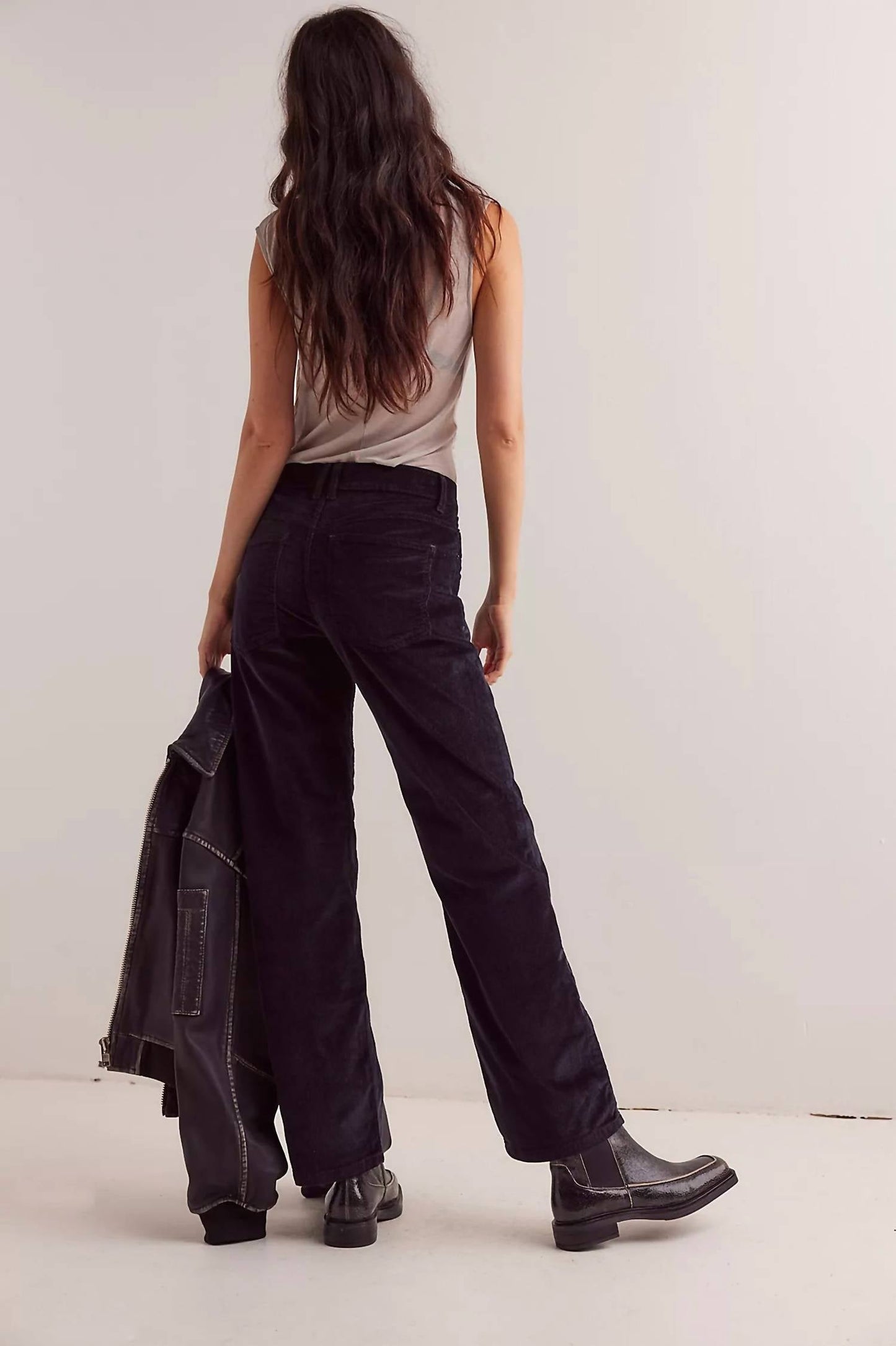 Free People - Risk Taker Cord Straight Leg Pants