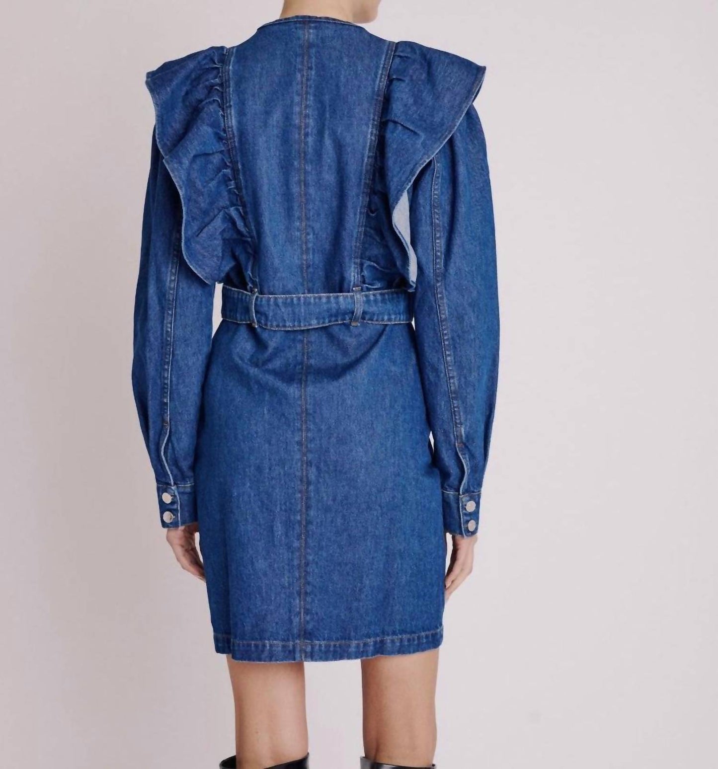 Berenice - Non-stretch Denim Dress