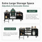 K&K 72.4' Large Grill Table for Big Green Egg