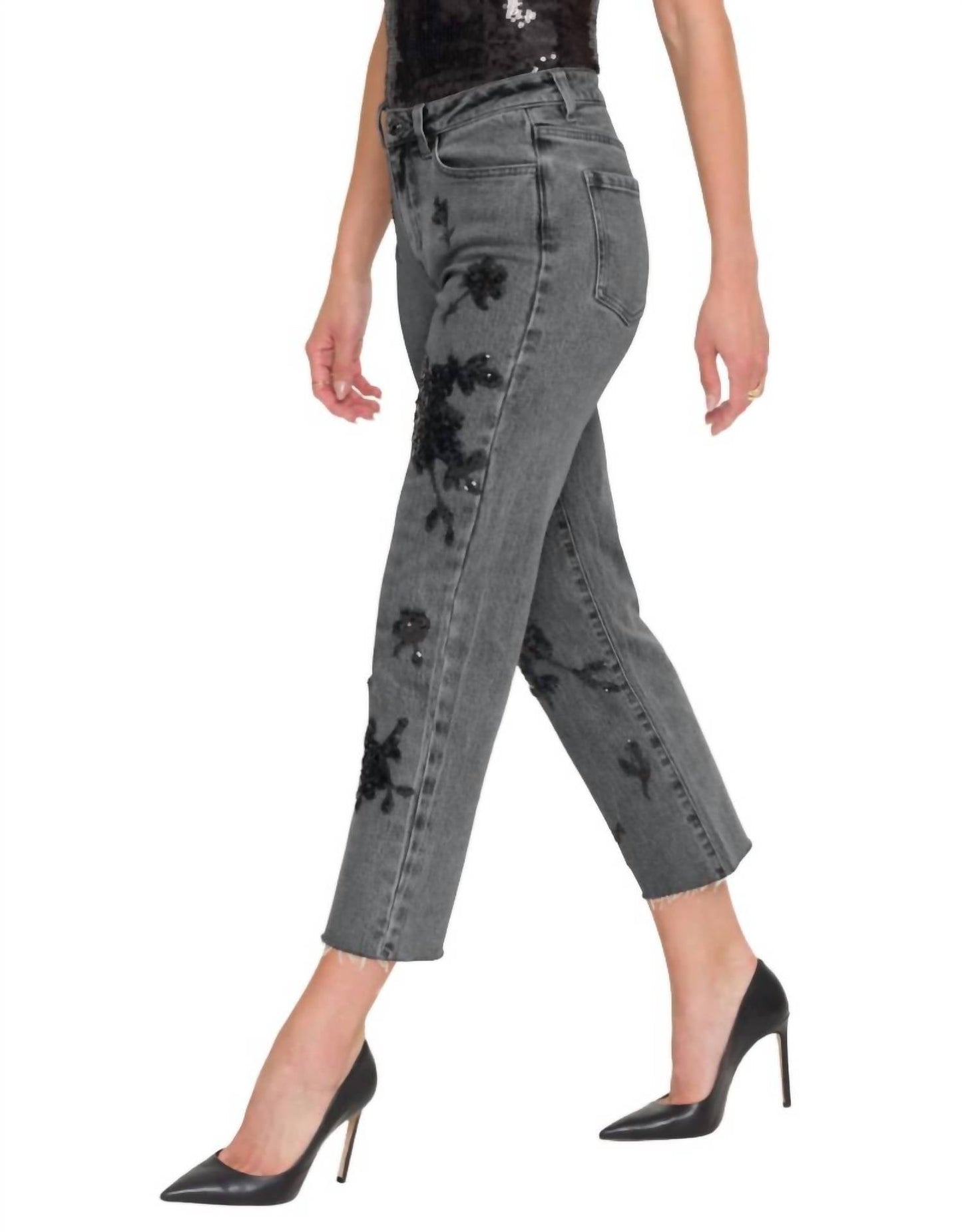 Generation Love - Bella Sequin Embellished Jeans