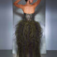 Mac Duggal - TULLE SEQUIN COCKTAIL DRESS