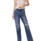 Judy Blue - Knee Destroy Straight Jeans