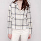 Charlie B - Lurex Plaid Short Jacket