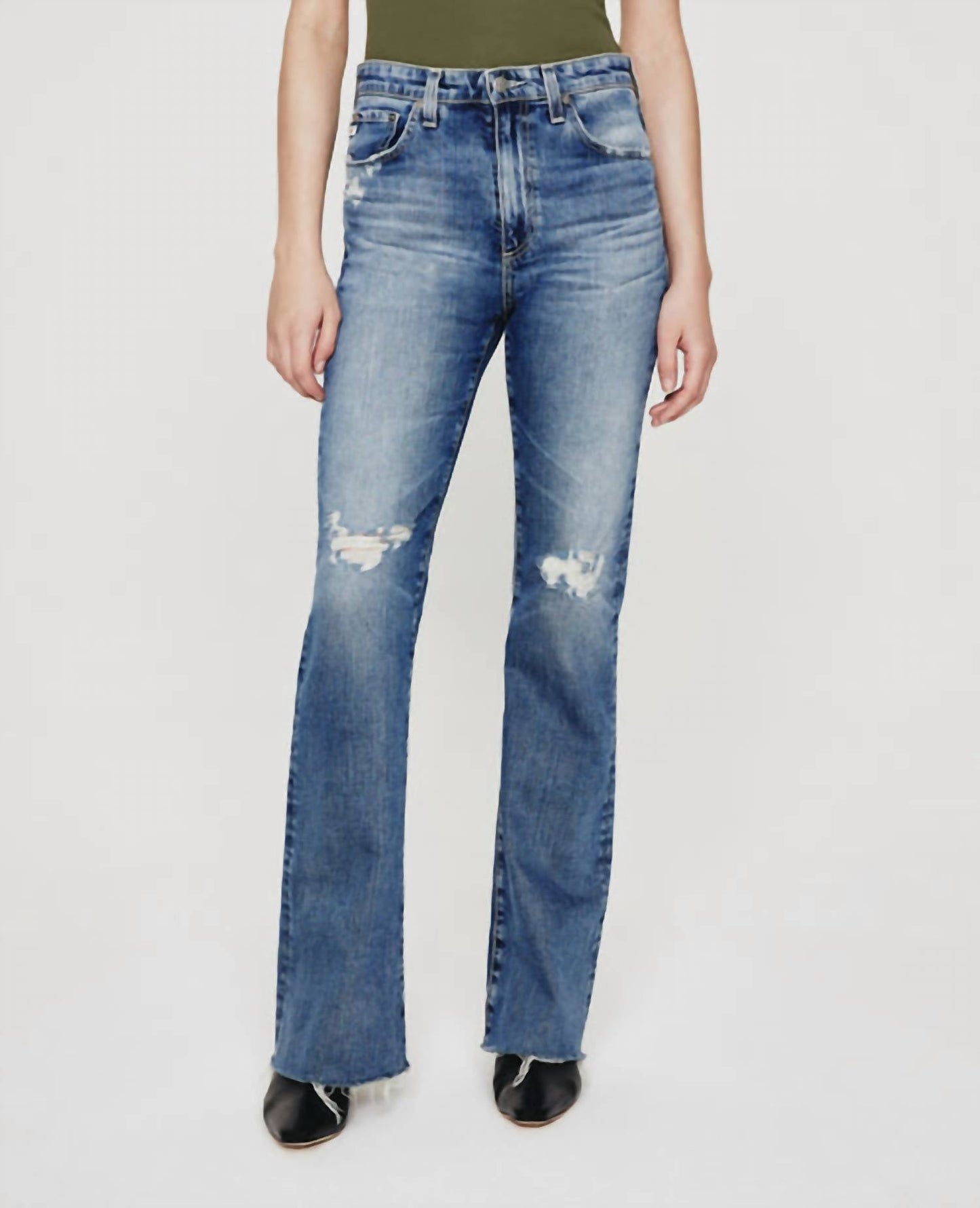 Ag Jeans - एलेक्सिस बूटकट डेनिम जीन
