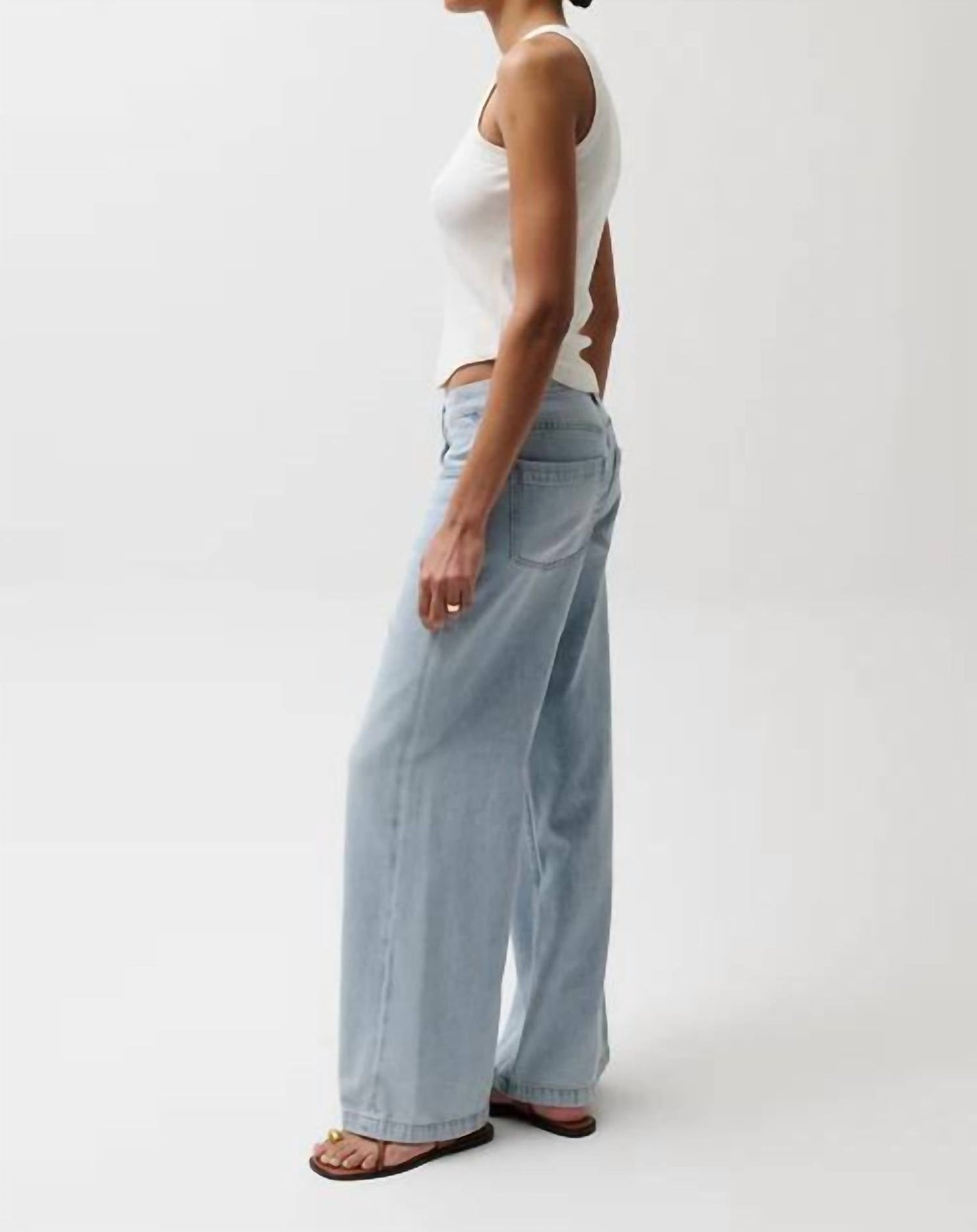 Pistola - Jadyn Low Slung Palazzo Jeans