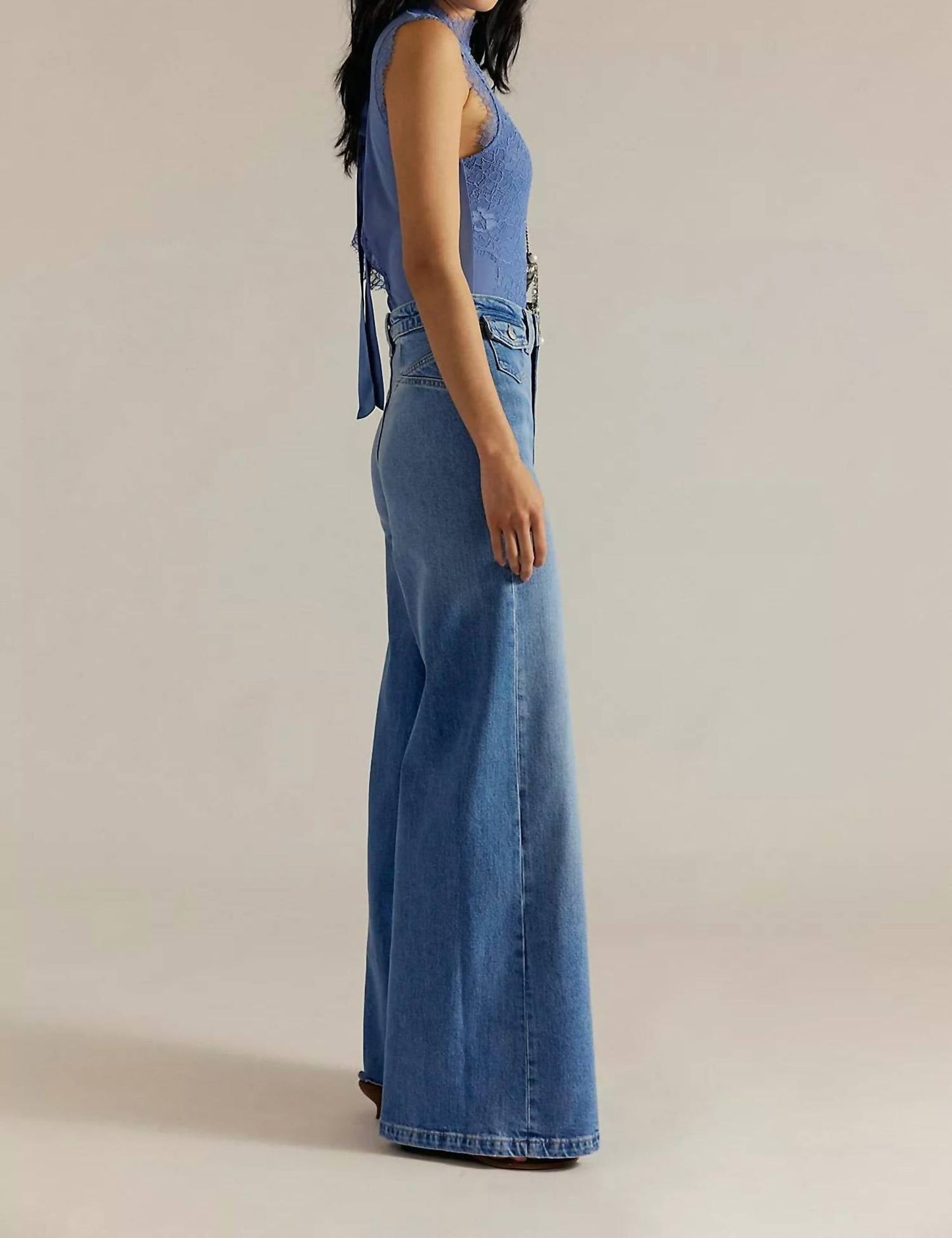Free People - Kellee High Rise Palazzo Jeans