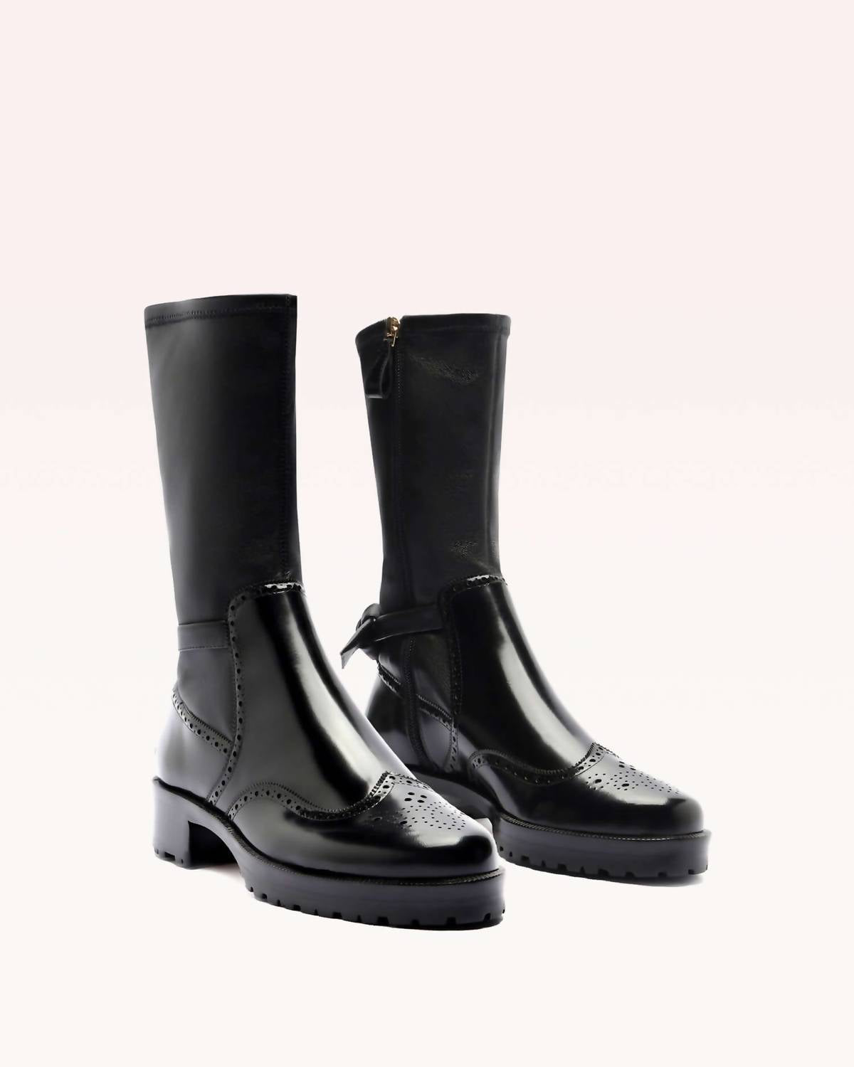 Alexandre Birman - Women's Clarita Motorcycle Brogue Boots