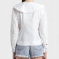Ganni - Cotton Poplin Fitted Shirt