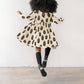 Omamimini - Girls' Drop Waist Long Sleeve Terry Dress