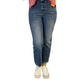 Risen - High Rise Relaxed Straight Jeans
