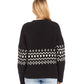 करेन केन - जैक्वार्ड स्वेटर कार्डिगन