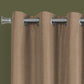 2 Pieces Set Room Darkening Curtain Panels with Grommet - Contemporary Style