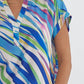 Entro - Tiger V-Neck Top