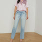 L'Agence - Ellah Short Sleeve Blouse