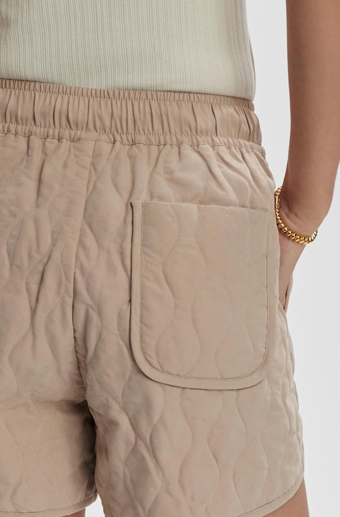 Varley - Catrine Quilted Shorts