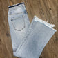 Risen - Crop Flare Jeans