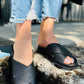 Eileen Fisher - Dibs Nappa Leather Wedge Sandal