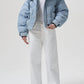 Agolde - Nova Denim Puffer Jacket